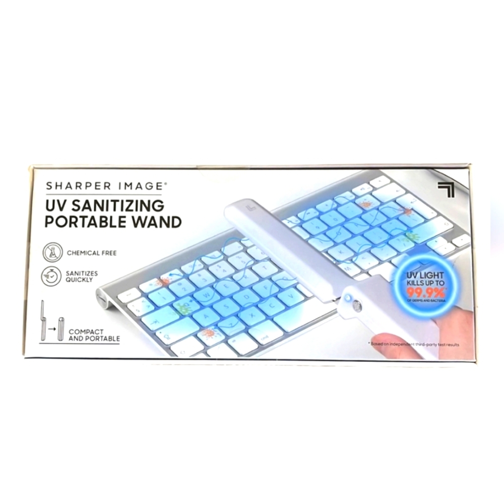 Sharper Image UV Sanitizing Portable Wand "Host Pick" NIB